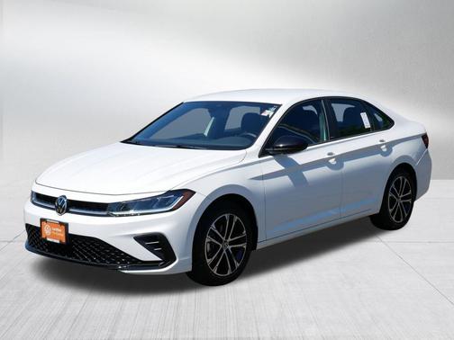 Pure White 2025 Volkswagen Jetta 1.5T Sport