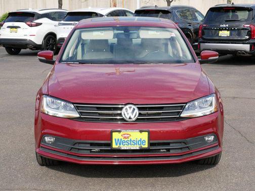 Cardinal Red Metallic 2017 Volkswagen Jetta 1.8T SEL