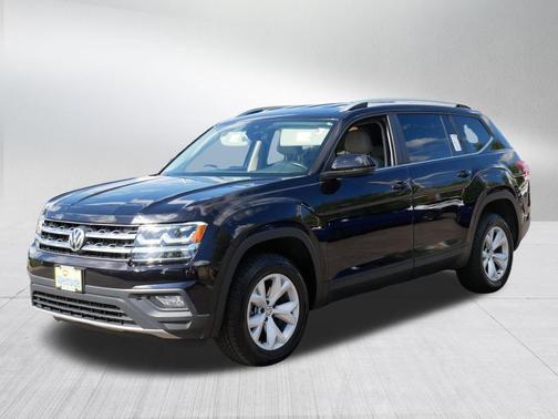 Deep Black Pearl 2018 Volkswagen Atlas 3.6L SE w/Technology