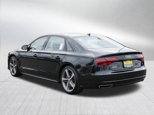 Brilliant Black 2018 Audi A8 L 3.0T