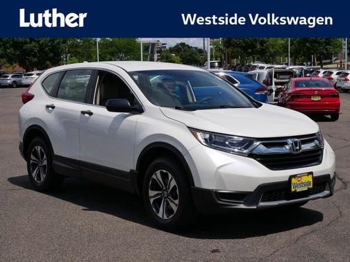 White Diamond Pearl 2018 Honda CR-V LX