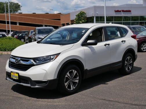White Diamond Pearl 2018 Honda CR-V LX