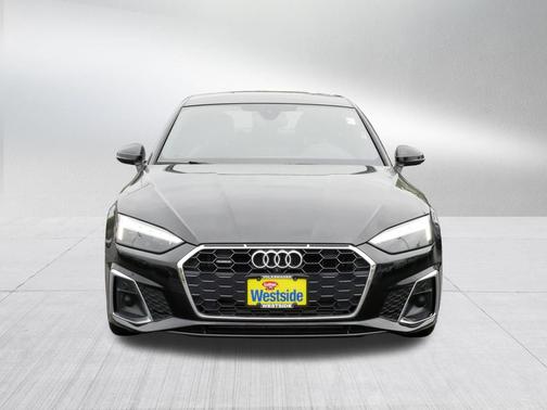 Mythos Black Metallic 2023 Audi A5 Sportback 45 S Line Premium Plus
