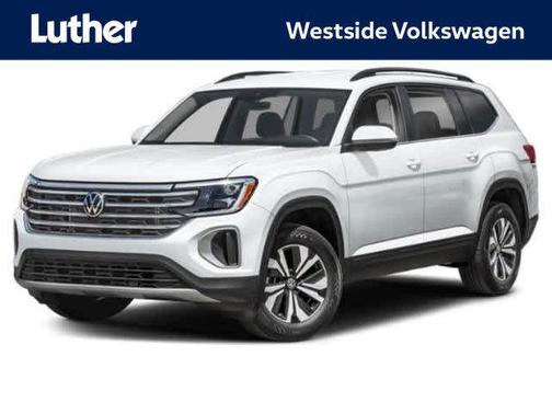 Pure White 2024 Volkswagen Atlas 2.0T SE w/Technology 4MOTION