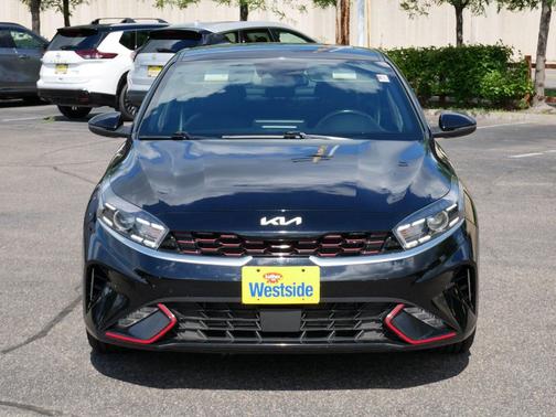 Aurora Black 2022 Kia Forte GT-Line