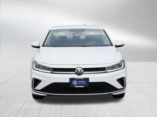 Pure White 2025 Volkswagen Jetta 1.5T S