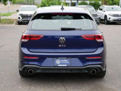 Atlantic Blue Metallic 2023 Volkswagen Golf GTI 2.0T S DSG