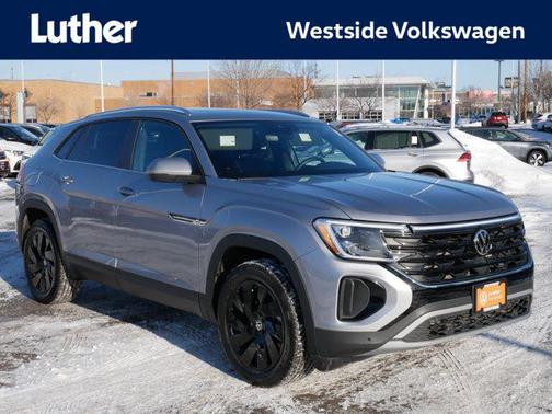Silver Mist Metallic 2025 Volkswagen Atlas Cross Sport 2.0T SE w/Technology 4MOTION SUV
