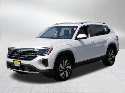 Opal White Pearl 2025 Volkswagen Atlas 2.0T SEL
