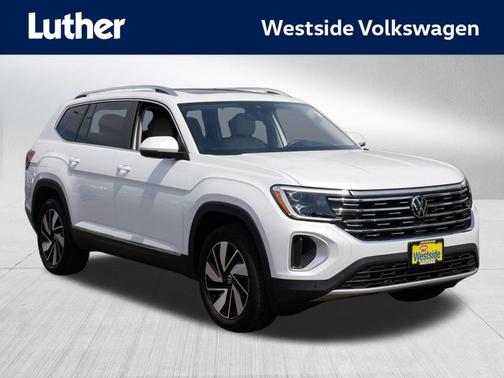 Opal White Pearl 2025 Volkswagen Atlas 2.0T SEL