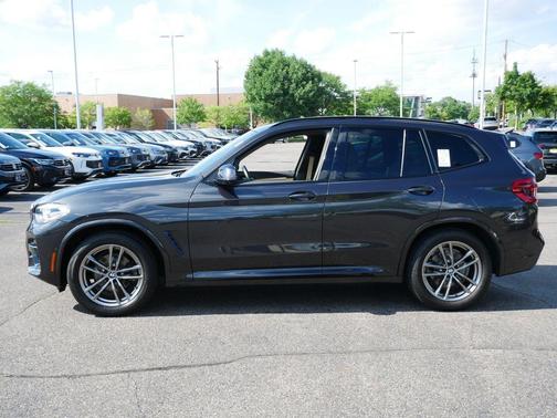 Dark Graphite Metallic 2021 BMW X3 xDrive30i