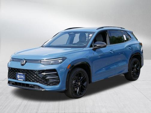 Monterey Blue Pearl 2025 Volkswagen Tiguan 2.0T SE R-Line Black 4MOTION