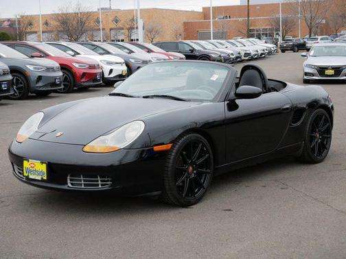 Black 1997 Porsche Boxster 2dr Roadster Manual