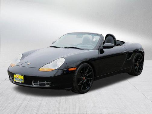 Black 1997 Porsche Boxster 2dr Roadster Manual