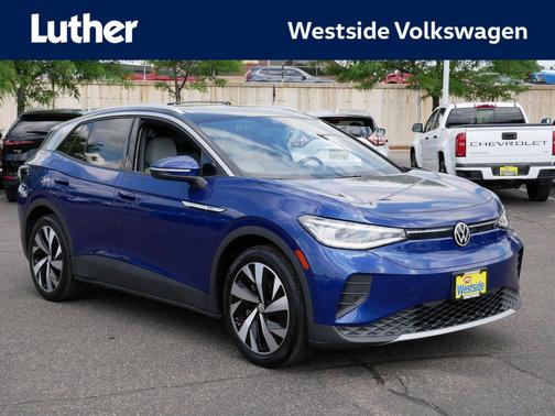 Dusk Blue Metallic/Black Roof 2021 Volkswagen ID.4 Pro S