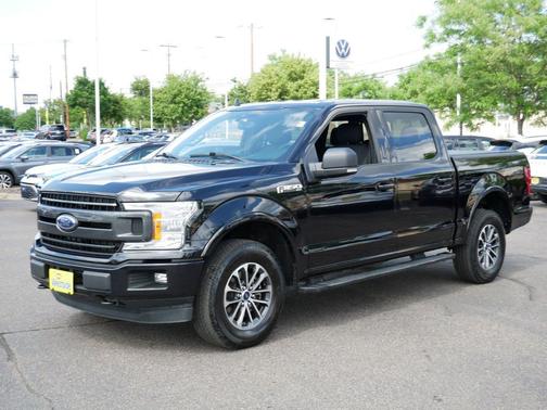 Agate Black Metallic 2020 Ford F-150 XLT