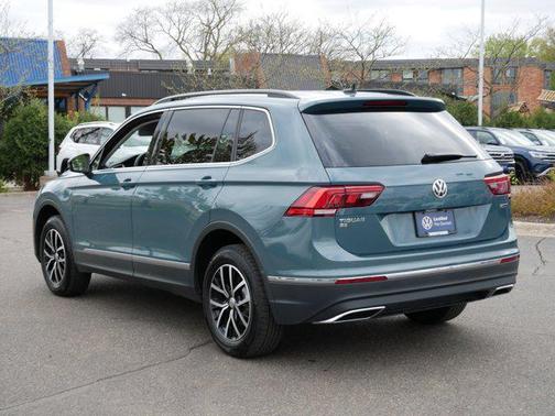 Stone Blue Metallic 2021 Volkswagen Tiguan 2.0T SE 4MOTION