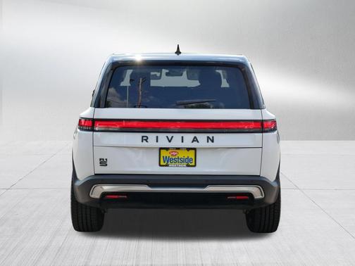 Glacier White 2023 Rivian R1S Adventure
