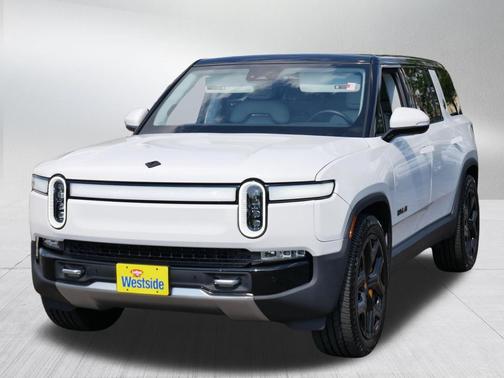 Glacier White 2023 Rivian R1S Adventure