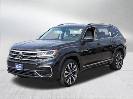 Deep Black Pearl 2022 Volkswagen Atlas 3.6L SEL Premium