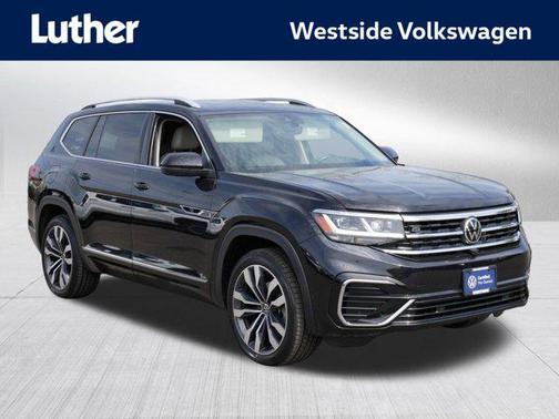 Deep Black Pearl 2022 Volkswagen Atlas 3.6L SEL Premium