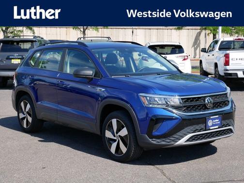 Dusk Blue Metallic 2023 Volkswagen Taos 1.5T S