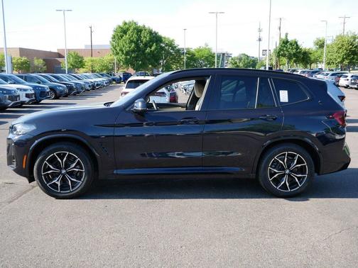 Carbon Black Metallic 2024 BMW X3 xDrive30i