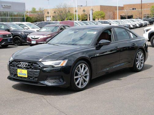 Mythos Black Metallic 2025 Audi A6 45 Premium