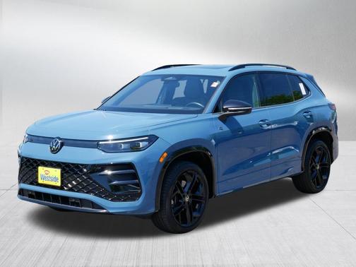 MONTEREY BLU 2025 Volkswagen Tiguan 2.0T SE R-Line Black 4MOTION