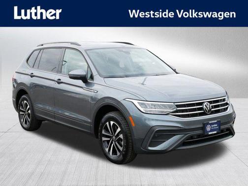 Platinum Gray Metallic 2022 Volkswagen Tiguan 2.0T S 4MOTION SUV