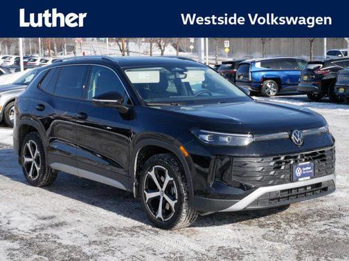 Deep Black Pearl 2025 Volkswagen Tiguan 2.0T SE 4MOTION SUV