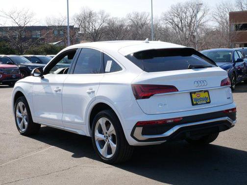 Arkona White 2025 Audi Q5 45 S line Premium