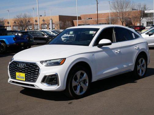 Arkona White 2025 Audi Q5 45 S line Premium