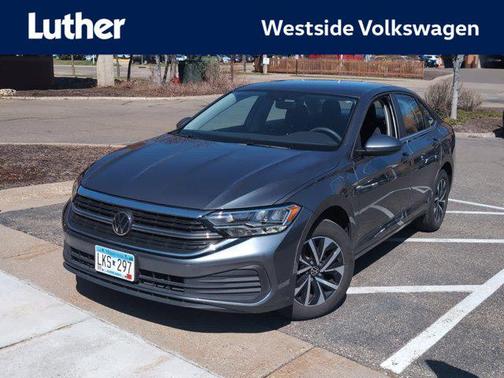 Platinum Gray Metallic 2023 Volkswagen Jetta 1.5T S