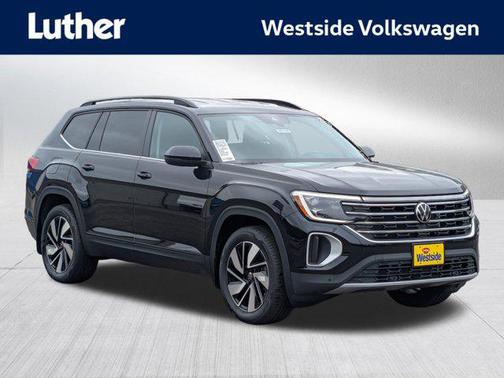 Deep Black Pearl 2026 Volkswagen Atlas 2.0T SE w/Technology 4MOTION