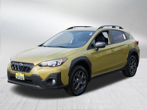 Plasma Yellow Pearl 2021 Subaru Crosstrek Sport
