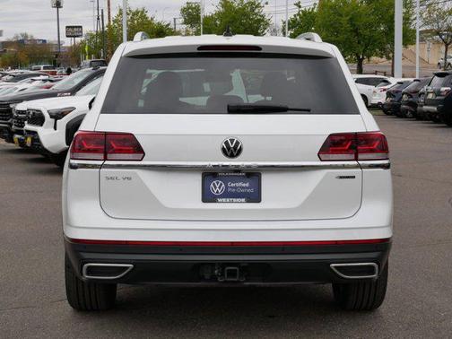 OPAL WHT PRL 2023 Volkswagen Atlas 3.6L SEL