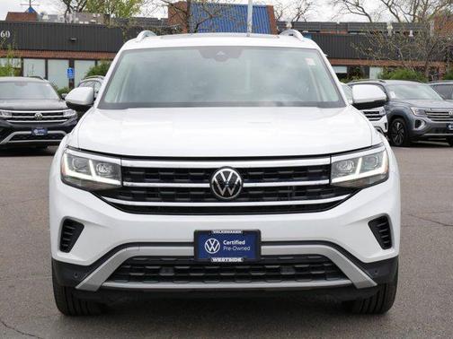 OPAL WHT PRL 2023 Volkswagen Atlas 3.6L SEL