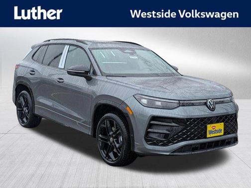 platinum gray metallic 2026 Volkswagen Tiguan 2.0T SE R-Line Black 4MOTION