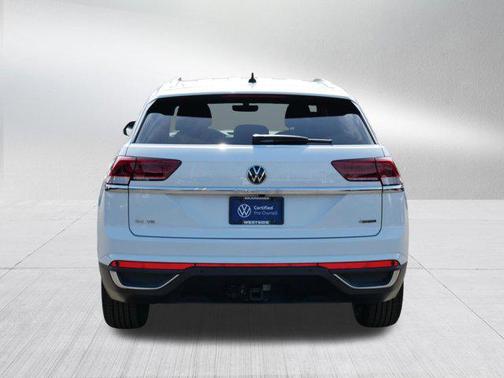 Pure White 2023 Volkswagen Atlas Cross Sport 3.6L V6 SE w/Technology