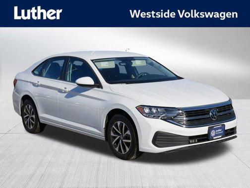 Pure White 2023 Volkswagen Jetta 1.5T S Sedan