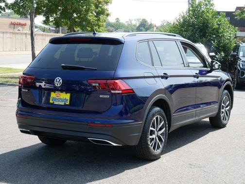 Atlantic Blue Metallic 2021 Volkswagen Tiguan 2.0T S 4MOTION