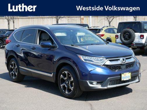 Obsidian Blue Pearl 2018 Honda CR-V Touring