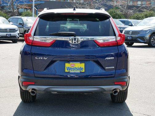 Obsidian Blue Pearl 2018 Honda CR-V Touring