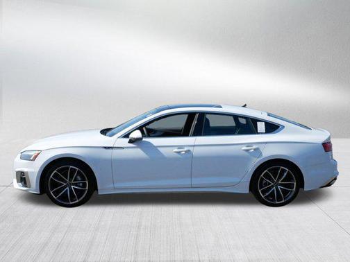 White 2024 Audi A5 Sportback 45 S Line Premium Plus