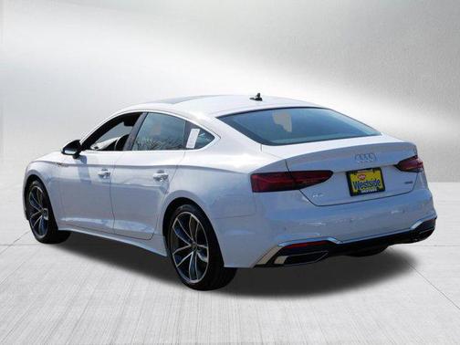 White 2024 Audi A5 Sportback 45 S Line Premium Plus