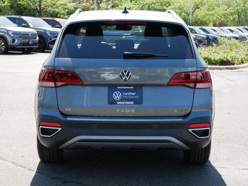 Platinum Gray Metallic 2023 Volkswagen Taos 1.5T SE