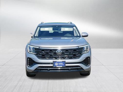 Silver Mist Metallic 2025 Volkswagen Atlas 2.0T SEL Premium R-Line 4MOTION