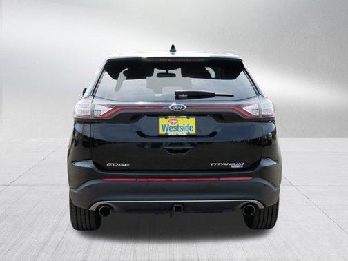 Shadow Black 2017 Ford Edge Titanium