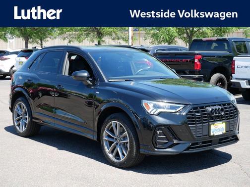 Mythos Black Metallic 2023 Audi Q3 Premium 45 TFSI S line quattro Tiptronic